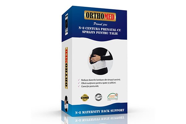 Centura prenatal cu sprijin pentru talie