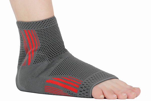 Orteza pentru glezna cu suport din silicon