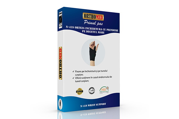 Orteza incheietura cu prindere pe degetul mare
