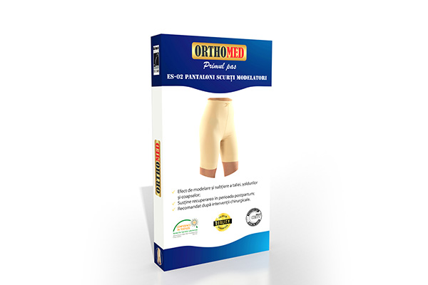 Pantaloni scurti modelatori