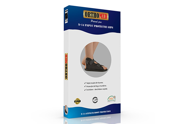 Papuc protectie gips